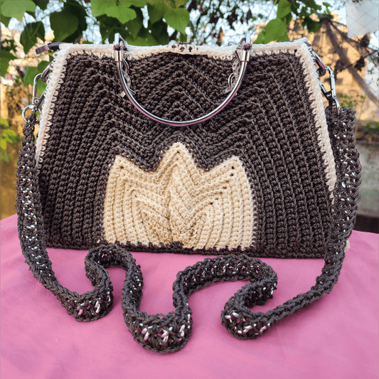 Chocolate with white in Trapezium