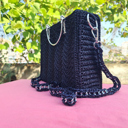 Black in cross frame Different equipment