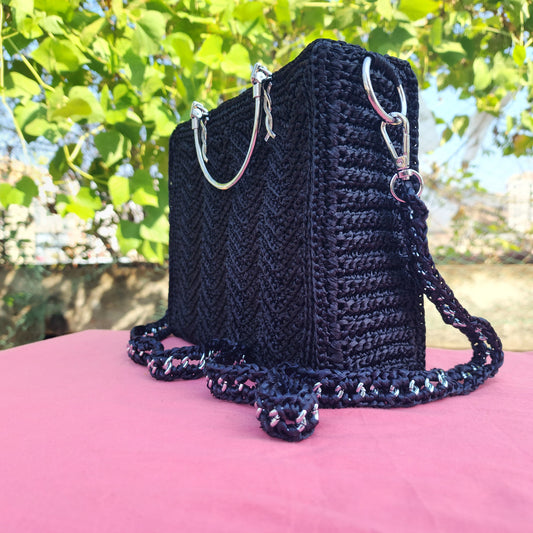 Black in cross frame Different equipment